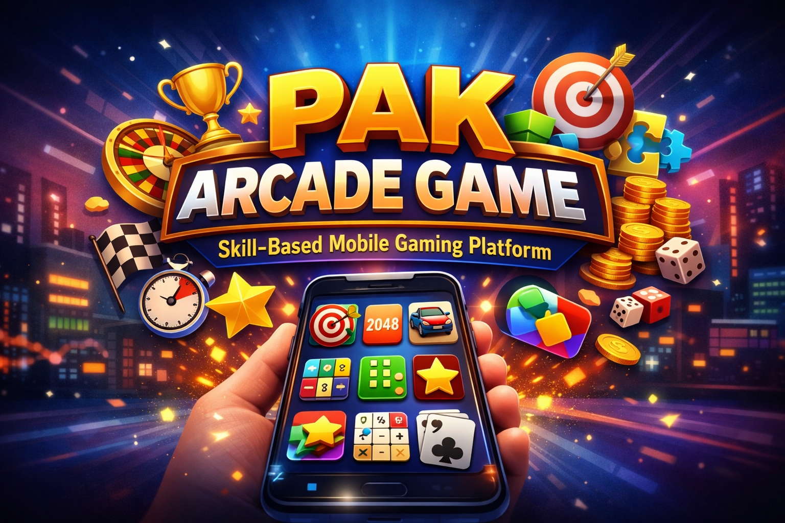 PAK Arcade Game